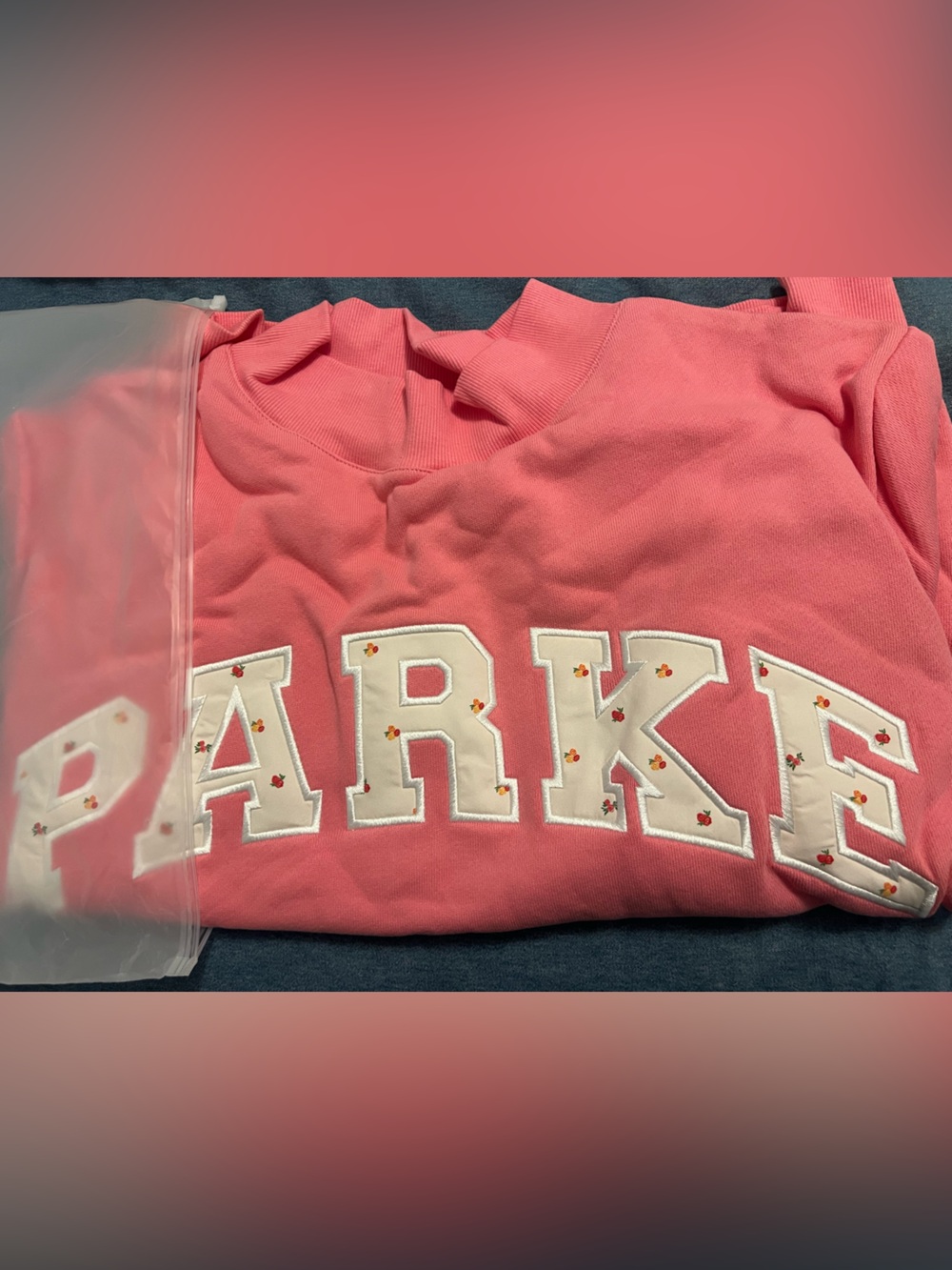 PARKE MAGGIE & EMMA BLOOM MOCKNECK L/XL SOLD OUT